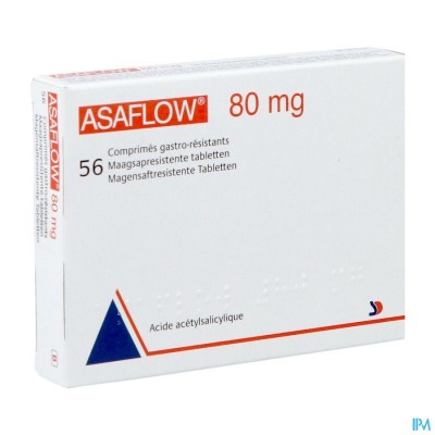 ASAFLOW 80MG MAAGSAPRES COMP BLI 56X 80MG