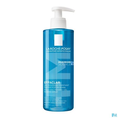 LRP EFFACLAR SCHUIMGEL ZUIVEREND 400ML