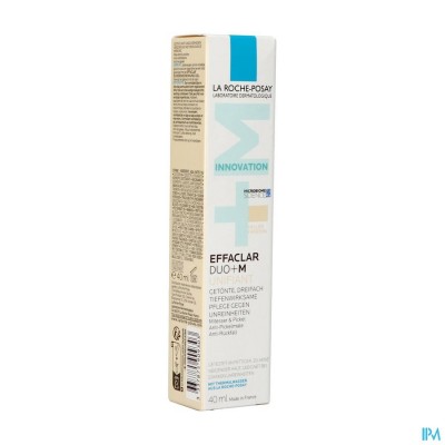 LRP EFFACLAR DUO +M CREME UNIFIANT LIGHT 40ML