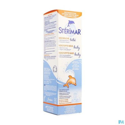 STERIMAR BABY HYPERTONE NEUSSPRAY ZEEWATER 100ML