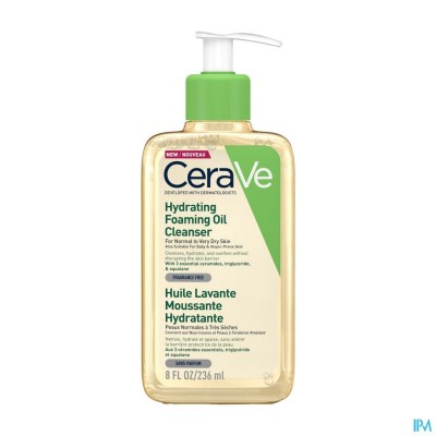 CERAVE HYDRATERENDE SCHUIMEND REINIGINGSOLIE 236ML