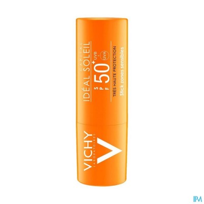 VICHY CAP SOL IP50+ STICK GEV ZONES 9G