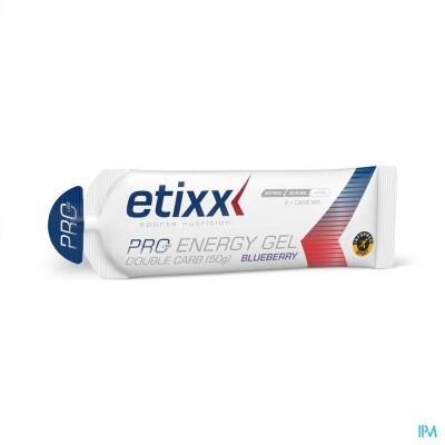 ETIXX DOUBLE CARB ENERGY GEL PROL.BLUEBERRY 1X60ML