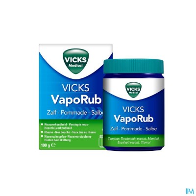 VICKS VAPORUB POMMADE/ ZALF 100G