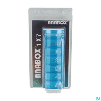 ANABOX PILDOOS WEEK BLAUW