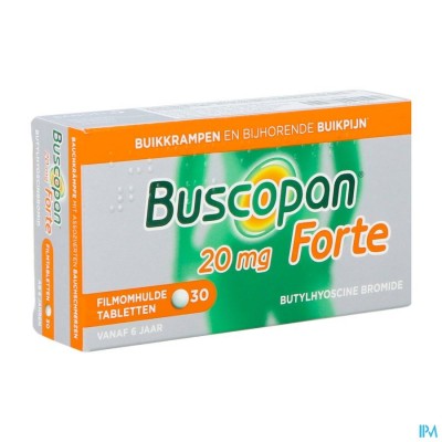 BUSCOPAN FORTE 20MG FILMOMH TABL 30