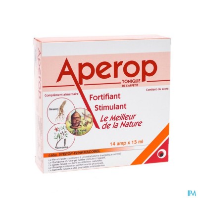 APEROP TONIKUM DRINKBARE AMP 14X15ML