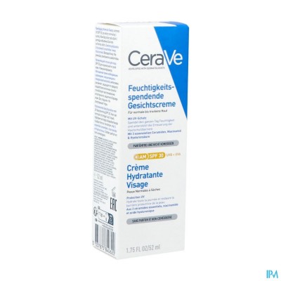 CERAVE CREME HYDRATEREND GEZICHT IP30 52ML