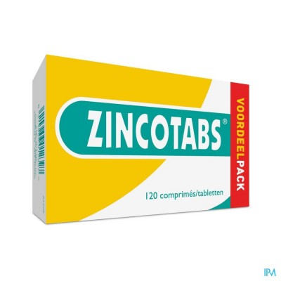 ZINCOTABS TABL 120