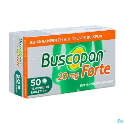 BUSCOPAN FORTE 20MG FILMOMH TABL 50