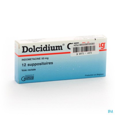 Dolcidium Supp 12 X 50mg