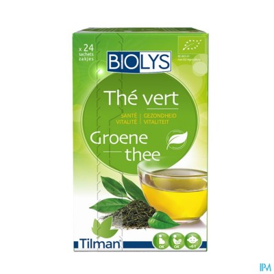 BIOLYS GROENE THEE SACH 24