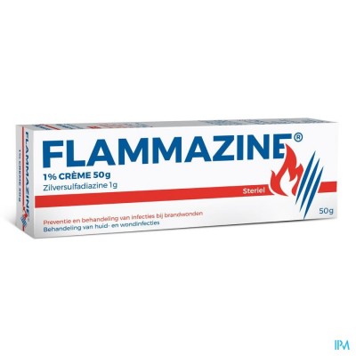 FLAMMAZINE CREME 1 X 50 G 1%