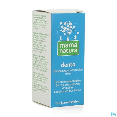 MAMA NATURA DENTO VSM GUTT 10ML VERV.2051167