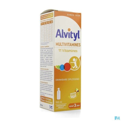 ALVITYL MULTIVITAMINEN DRINKB.OPL FL 150ML