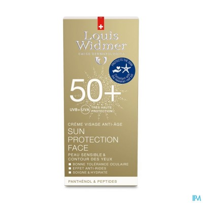 WIDMER SUN PROTECTION FACE 50 PARF TUBE 50ML