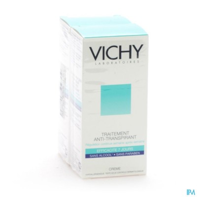 VICHY DEO TRANSP. INTENSE CREME 7D DUO 2X30ML