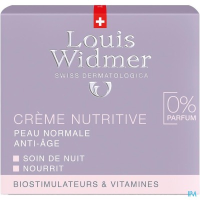 WIDMER NUTRITIVE CREME N/PARF 50ML