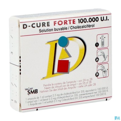 D CURE FORTE 100.000 UI AMP 3