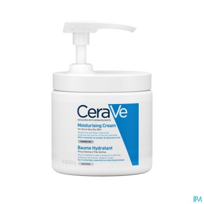 CERAVE BALSEM HYDRATEREND POT+POMP 454G