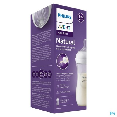 PHIIPS AVENT NATURAL 3.0 ZUIGFLES 260ML