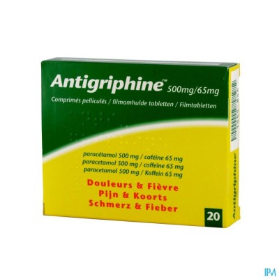 ANTIGRIPHINE COMP 20 X 500 MG