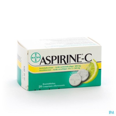 ASPIRINE C EFF. COMP. 20