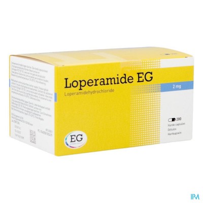 LOPERAMIDE EG CAPS 200X2MG