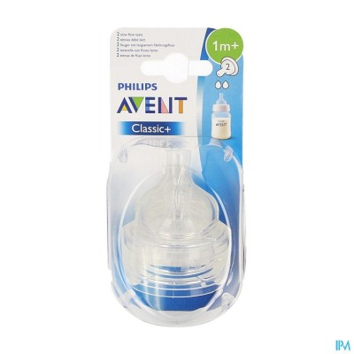 AVENT ZUIGSPEEN SLOW 2GATEN 2