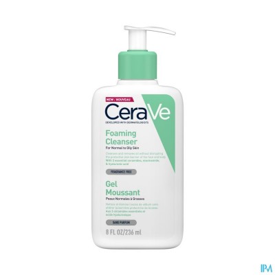 CERAVE REININGSGEL SCHUIMEND 236ML