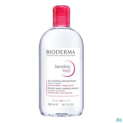 BIODERMA SENSIBIO H20 MICELLAIRE OPL GEV.HUID500ML