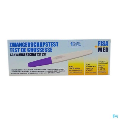 FISAMED ZWANGERSCHAPSTEST OTC SOL