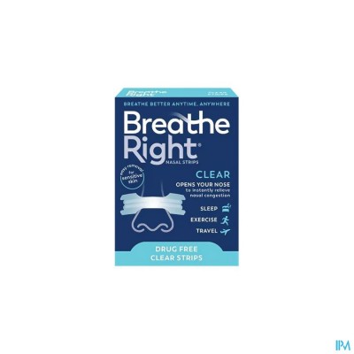 BREATHE RIGHT CLEAR REGULAR 30