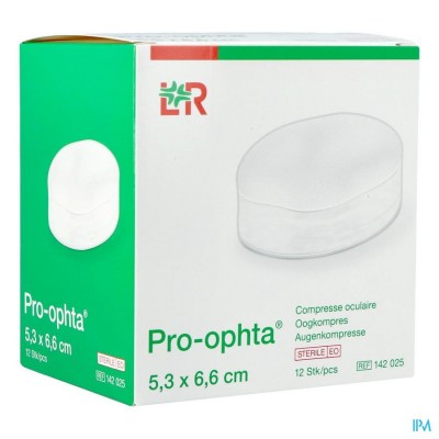 PRO-OPHTA OOGKOMPRES STER. 12 142025