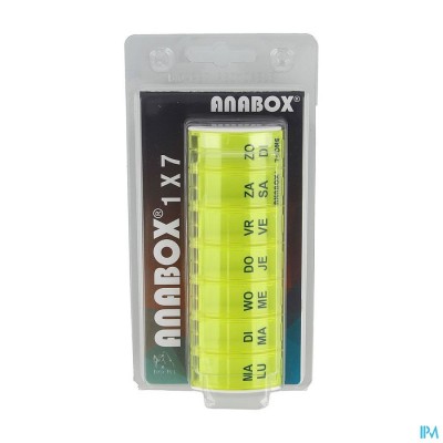 ANABOX PILDOOS WEEK GEEL