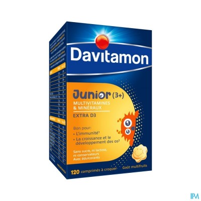 DAVITAMON JUNIOR MFRUIT V1 COMP 120