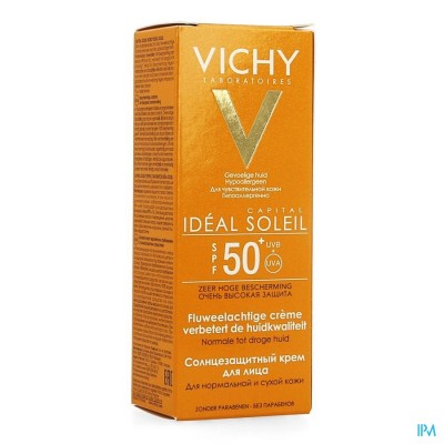 VICHY CAP SOL IP50+ GEZICHTSCR GEV H DH 50ML