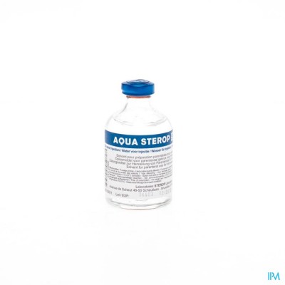 Aqua Sterop Inj 1 X 50ml Dop Metaal Scheurb.