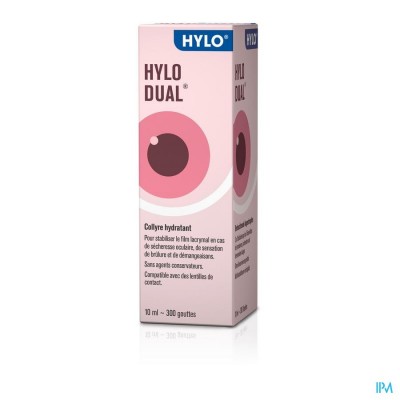 HYLO-DUAL OOGDRUPPELS 10ML