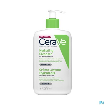 CERAVE CR REINIGING HYDRATEREND 473ML