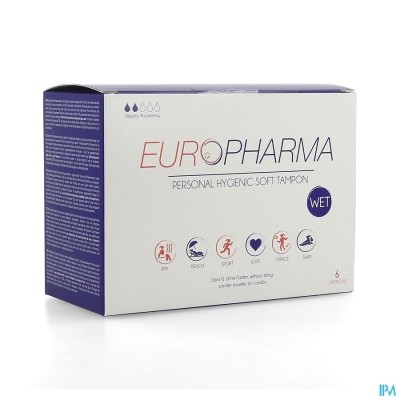 EUROPHARMA TAMPON GLIJMIDDEL 6