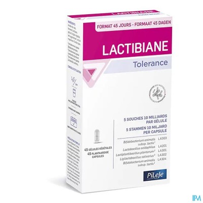 LACTIBIANE TOLERANCE CAPS 45