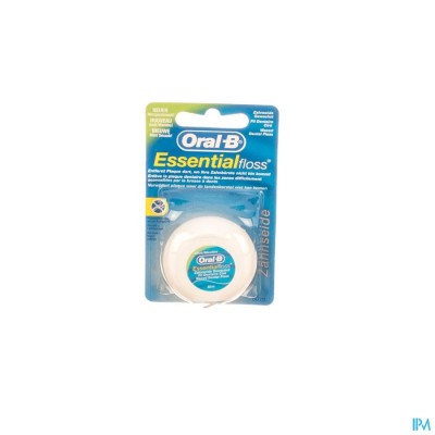 ORAL B FLOSS ESSSENTIAL FLOSS MINT WAXED 50M