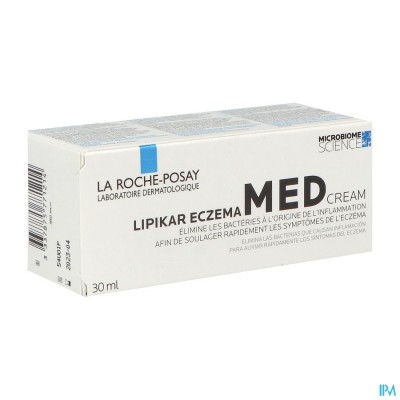 LRP LIPIKAR ECZEMA MED CREME 30ML