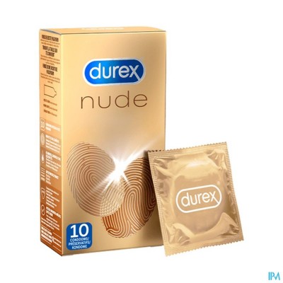 DUREX NUDE CONDOOMS 10