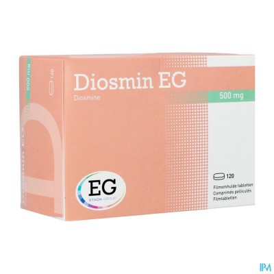 DIOSMIN EG 500MG FILMOMH TABL 120