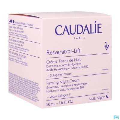 CAUDALIE RESVERATROL LIFT VERSTEVIG.NACHTCR 50ML