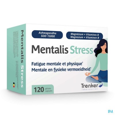 MENTALIS STRESS CAPS 120