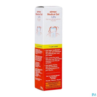 ELMEX MEDICAL GEL A/CARIES TUBE 38G NF