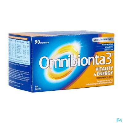 OMNIBIONTA 3 VITALITY ENERGY TABL 90